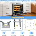UPGRADED DG47-00037A Range Broil Element Compatible with Samsung Electric Freestanding Range Parts,DG47-00037A Oven Baking Element Replacement AP4342874 2087536 PS4240835 Oven Heating Elements