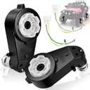 12V Powered Wheels Motor Gearbox Replacement 2 Pcs RS550 40000RPM High Speed Upgrade Set Compatible with Most Ride On Toys, Kids Electric Cars for Powered Wheels Replacement Parts