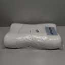 Cervical Neck Pillow for Pain Relief, Contour Memory Foam Pillows for Sleeping, Ergonomic Pillow Orthopedic Cooling Pillow Bed Pillow Neck Support for Side Back Stomach Sleepers(White & Grey)