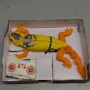 Alomejor Remote Control Lizard, 360 Degree Rotation Rechargeable RC Gecko Toy for Kids, with Lifelike Appearance and Easy Control for Indoor Outdoor Play