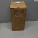 One Gallon Water Bottle Insulated, Triple Wall Vacuum Cold for 48 Hrs & Leak-proof & Non-BPA, 128oz Large Sports Stainless Steel Water Jug with Paracord Handle Straw Spout Lids & DIY Stickers (Orange Gradient)