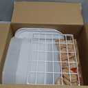 Laundry Detergent Dispenser Set, 100oz (3L) Easy-Pour Leak-Proof Bottles with Spout Plug Caps, Measuring Cups & Stand2 Refillable Semi-Transparent Soap Containers for Laundry Room Organization