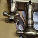 Kingston Brass KB1603AX 4 in. Centerset Bathroom Faucet, Antique Brass,4-Inch Center