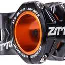 ZTTO 31.8mm MTB Bike Stem 35mm with Gasket, Durable Ultralight 0 Degree Bicycle Stem with Bike Headset Cover, Road Bike Stem DH AM Enduro 28.6mm