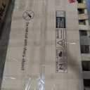 DWVO Makeup Vanity Desk with LED Mirror & 3 Brightness Levels, Makeup Table with 4 Drawers, Power Outlets, Hairdryer Holder & Cushion Stool for Dressing Room (Light White)