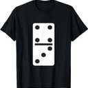 Four Three Dominoes T-Shirt Halloween Costume Domino Game T-Shirt
