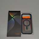 TORRAS Stronger Magnetic & Shockproof for iPhone 17 Pro Max Case, Fit for MagSafe, Military Grade Drop Protection, Camera Control, DIY Button, Slim for iPhone 17 Pro Max Case Translucent Deep Blue