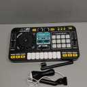 Kids DJ Mixer Controller Table Musical Toy Electronic Toy with LED Lights Sound Effect Microphone Piano DJ Board Key Musical Instruments Birthday Gift Toys for 3 4 5 6 7 Year Old Boy Girl