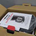 Mueller 12-Cup Drip Coffee Maker - Borosilicate Carafe, Auto-Off, Reusable Filter, Anti-Drip, Keep-Warm Function, Clear Water Level Window Coffee Machine, Kitchen Essentials & Accessories (Black)