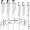 Quntis USBC to Lightning Cable for iPhone 3FT, 3Pack iPhone Charging Cable USB-C, Type-C Lightning Charger Cord MFi Certified for iPhone 14 13 12 Mini Pro Max 11 X XS XR 8 Plus iPad AirPods, White