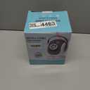 Joyfuture Automatic Bubble Machine, Black Bubbles Blower for Kids, Toddlers - 360 Rotation, 75 Adjustment, with LED Light - Gifts for Boys, Girls, Outdoor, Birthday, Party