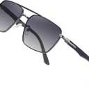 Sunglasses for Men Women Trendy Polarized Sunglasses UV400 Fashion SunGlasses Aviator Sunglasses for Driving Fishing