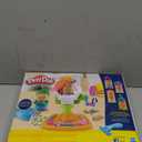 Play-Doh Buzz 'n Cut Fuzzy Pumper Barber Shop Set, Electric Buzzer, 5 Colors of 2-Ounce Cans, Preschool Toys, Christmas Gifts Girls & Boys, Ages 3+ 