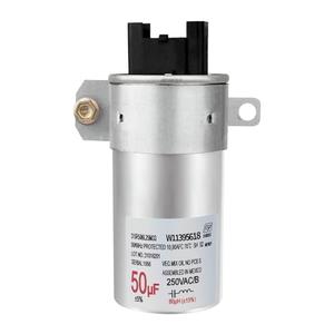 Motor Run Capacitor for Whirlpool Maytag Washing Machine - 50/60Hz 250VAC, Compatible with W11395618 W11162560 WPW10625046, Replaces W10843769 W11315694 2-Year QA