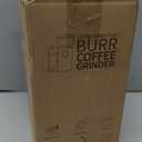 SHARDOR Electric Burr Coffee Grinder 2.0, Adjustable Burr Mill with 16 Precise Grind Setting for 2-14 Cup, Black