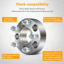 OCPTY 8x180 Wheel Spacers 2 inch for Chevrolet for Silverado 2500 with 14x1.5 Lug Nuts 124.1mm Hub Bore Compatible for Sierra 2500 HD for Silverado 2500 HD for Silverado 2500