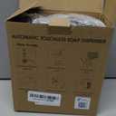 Automatic Soap Dispenser, Touchless Dish Soap Dispenser 17oz/500ml with Infrared Sensor, 5 Adjustable Soap Levels, Liquid Dispenser for Bathroom Kitchen (Silver)