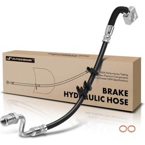 A-Premium Rear Passenger Brake Hydraulic Hose Compatible with Ford and Mercury Models - Freestar 2006-2007 3.9L 4.2L, Monterey 2006-2007 4.2L - Replace# 6F2Z2282AR