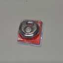 Master Lock Padlock, Stainless Steel Discus Lock, 2-3/4 in. Wide, 40DPF, Silver