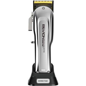 REVION Professional Hair Clipper with Digital Brushless Motor and FAPER DLC Blade