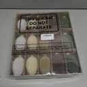 15 Pcs Christmas Velvet Balls Bulk C9 Flocked Christmas Tree Ball Ornaments Plastic Shatterproof Xmas Decorative Hanging Home Ornaments for Xmas Tree Party Holiday Decor (3.15'',Morandi)