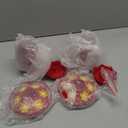 Glass Hummingbird Feeders for Outdoors Hanging Ant and Bee Proof 16OZ 2 Pack Red Pineapple Humming Bird Feeder with 6 Feeding Ports and Ant Moat Hummingbird Gifts for Women Garden Decor