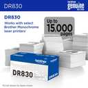 Brother Genuine DR830 Drum Unit