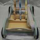 Giant bean Wooden Baby Push Walker for Boys Girls Ages 1-3, Galloping Ponies Push and Pull Activity Walker Adjustable Speed, Baby Push Walker Christmas Gift for Toddler Kids Motor Skills & Creativity