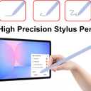 Tab S10 FE S Pen Replacement for Samsung Galaxy Tab S10 FE,S10 Lite,Galaxy Tab S10 FE + Stylus Pen Replacement for Tab S10 FE + S Pen with Tips/Nibs(Ice Blue)