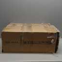 TV Trays Set of 4 - Folding TV Tray Adjustable Dinner Trays for Eating On Couch Wooden Tables Mate Stand Foldable Rustic Desk with Cup Holder Portable