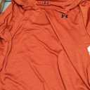 2-Pack Swim Shirts for Men UPF 50+ Loose Fit Rash Guard, Quick Dry UV Sun Protection Short Sleeve Shirt (Orange, XXXL)