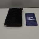 okmaba Hysterectomy Recovery Pillow with Hot/Cold Pack Pocket - Abdominal Surgery Recovery Pillow for Women, C-Section & Tummy Tuck Must Haves, Post Op Support Cushion (Black)