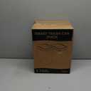 2 Pack 2.7 Gal Bathroom Trash Can with Lid, Automatic Trash Can Small Smart Garbage Can Touchless, Slim Motion Sensor Waterproof Plastic Trash Bins for Bedroom Office Kitchen Toilet Black