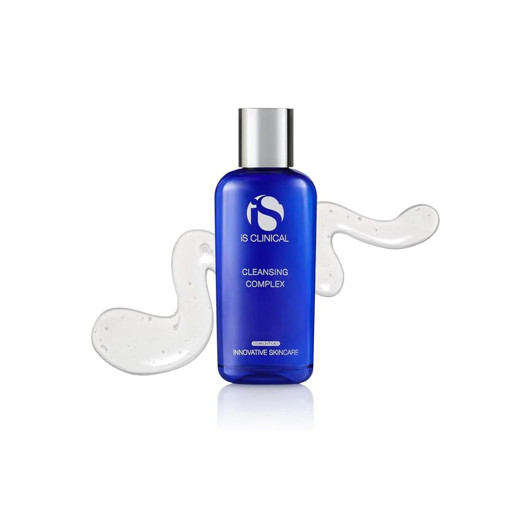 iS CLINICAL Cleansing Complex, 3in1 Gentle deep pore cleanser Face Wash and Makeup remover, Helps Acne-Prone skin