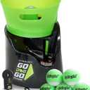 Hyper Pet GoDogGo Fetch Machine Dog Ball Launcher & Automatic Ball Launcher for Dogs With Five 2.5" Balls for Dogs 20-60 Pounds