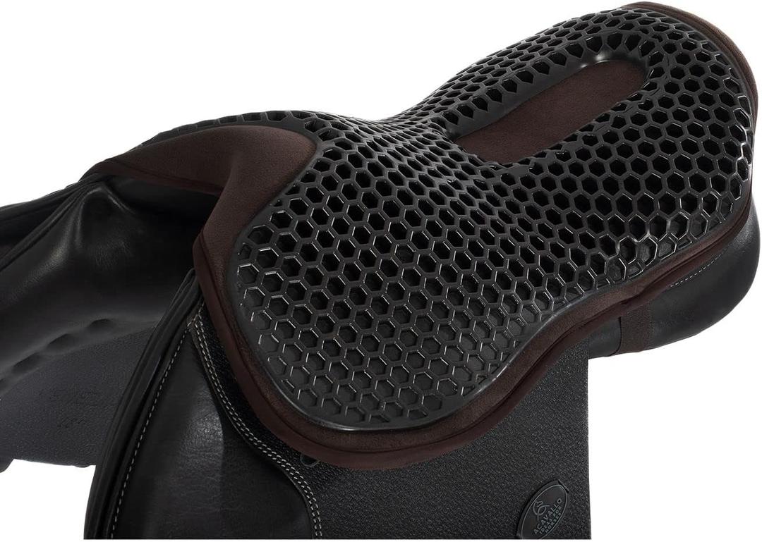 Acavallo Ortho-Coccyx Seat Saver Jump Gel Out Brown Size L