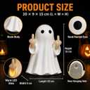 Halloween Ghost Flipping Finger Night Light up,Halloween Lamp