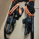 Sports Deluxe 2-Bike Trunk Mount Rack, Model SY-Trunk-BR, Black + Orange up to 70lbs Load (Trunk Bike Rack)
