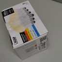 Feit Electric A21 LED Light Bulb, 100W Replacement, Dimmable, Selectable Color Temperatures (2700K-5000K), 1600 Lumens, General Purpose Light Bulbs, 15,000-Hour Lifetime, OM100DM/5CCTCA/LED/6, 6 Pack