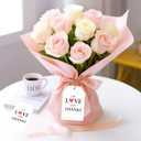 jijAcraft Love and Thanks Tags with String - 50Pcs Wedding Thank You Gift Tags with Red Heart, 3.3x2.1 Inch Paper Party Favors Tag for Bridal Shower, Baby Shower, Commemoration