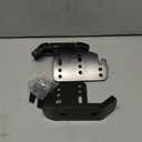 2PCS Snowblower Skid Shoes with Mounting Hardware for 42" 44" 47" 54" Snow Blower Thrower - Compatible with John Deere 100 300 400 700 D & E Series Lawn Tractors Replace# AM122263 AM122264