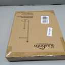 Toilet Paper Holder for Bathroom, Heavy Weighted Metal Free Standing Toilet Paper Storage with Crystal Ball, Toilet Paper Stand for Bathroom Accessories, Brushed Nickel [Holds MEGA Rolls]