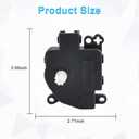 WMPHE 604-038 HVAC Blend Door Actuator Compatible with 2009-2010 Dodge Ram 1500, 2010 Dodge Ram 2500 3500, 2011-2012 Ram 1500 2500 3500 4500 5500