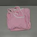 RXRXCOCO Women's Workout Sets 2 Piece Flare Leggings Butt Lifting Crop Tank Top Matching Set Colorblock Gym Yoga Outfits (Pink, S)