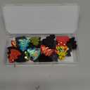 MORCART 30Pcs Christmas Tree Fridge Magnet Refrigerator Magnetic Sticker, Home Office Locker Fridge Christmas Decorative Magnets Gift for Family and Friend (Christmas Tree)