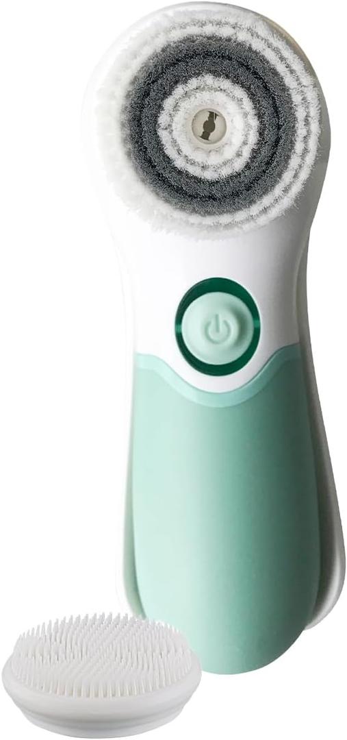 Advanced Facial Cleansing Brush, 2-in-1 Exfoliator Tool, Face Scrubber, Pore Cleaning Brush, Skin Care Device, Face Wash Brush, Facial Exfoliating Brush, Face Brush for Women and Men