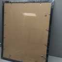 24x30 Poster Frame, Black 24 x 30 Frame for Horizontal or Vertical Wall Mounting, 1 Pack