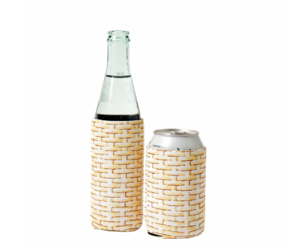 SDS for HD Designs Wicker Slim Can Koozies - 5 pk