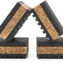 Sound Isolation Pads. Cork Pads for Turntables to Reduce Vibration & Skipping (1" Pack of 4)