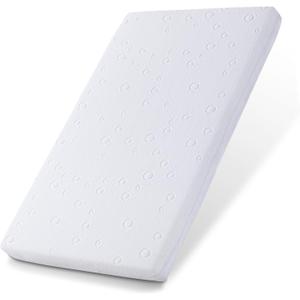 Baby Bassinet Mattress, 42" x 24" x 2" Dual Sided Gel Memory Foam Mattress with Breathable Removable Soft Cover Fit for Baby Bjorn, Guava Lotus and Dream on Me Travel Crib Light Playard, Retangle 42" x 24" x 2"